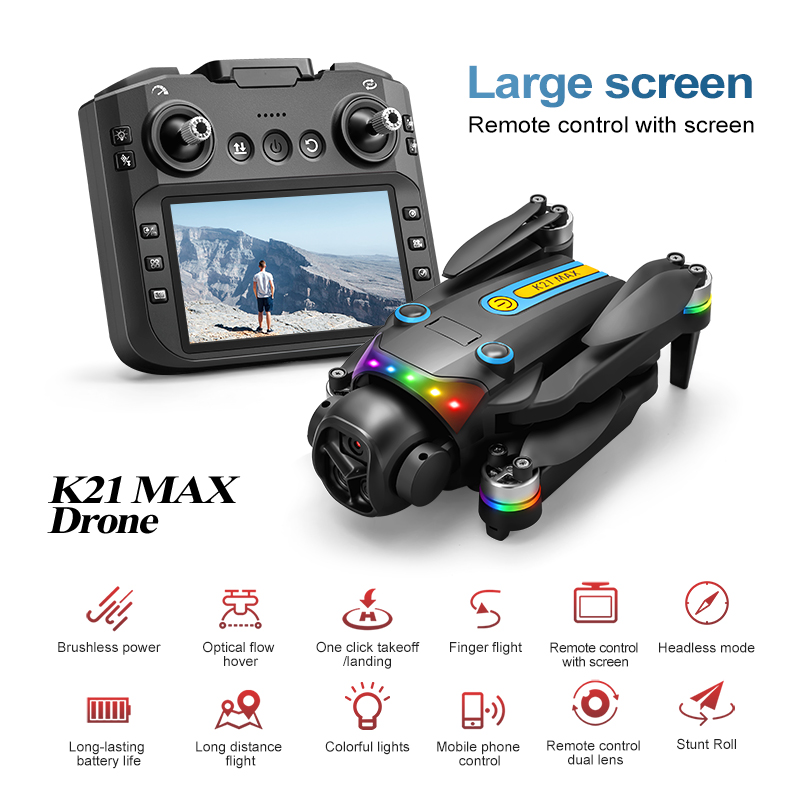 Drone Kit With Camera - Zewnętrzny dron elektryczny z podwójną kamerą