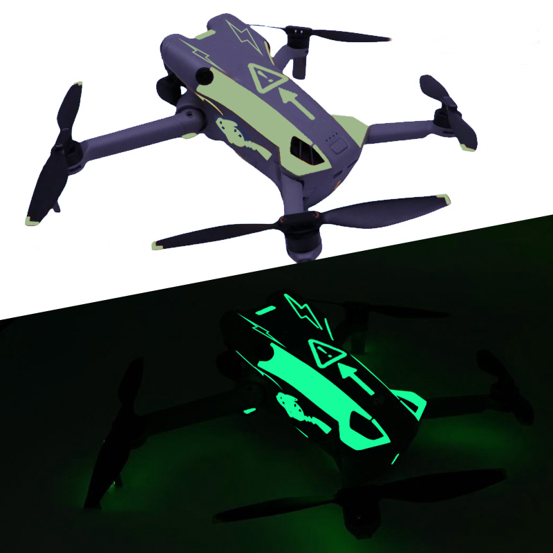 Drone Kit Waterproof - Świecący Zestaw Naklejek Dekoracyjnych do DJI