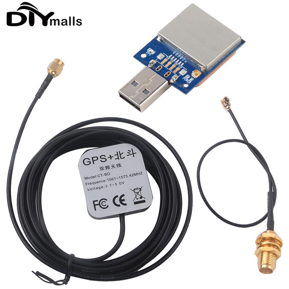 Drone Kit Hexacopter - Moduł GPS USB M8N Antena GPS