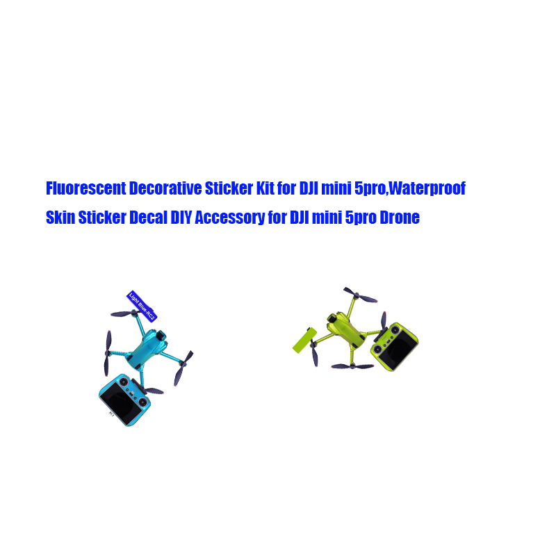 Zestaw fluorescencyjnych nakle – Drone Kit Waterproof recenzja i cena
