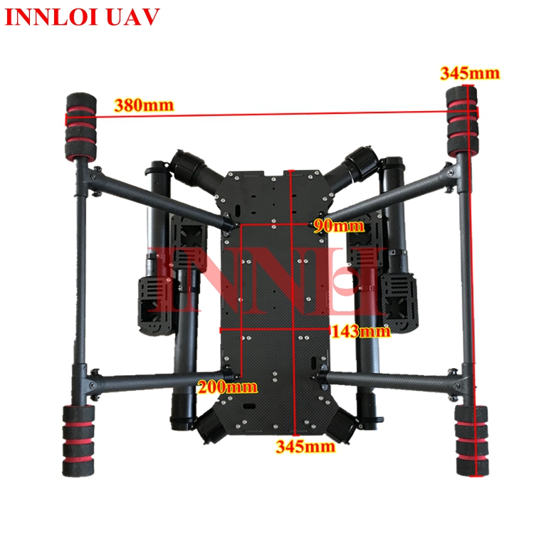XAERO DIY H4 860mm Zestaw skła – Drone Kit Hexacopter recenzja i cena